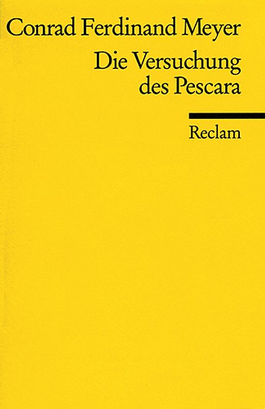 Die Versuchung des Pescara