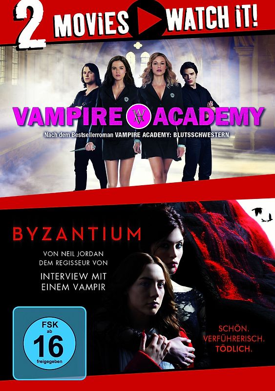 Vampire Academy / Byzantium [2 Discs] DVD