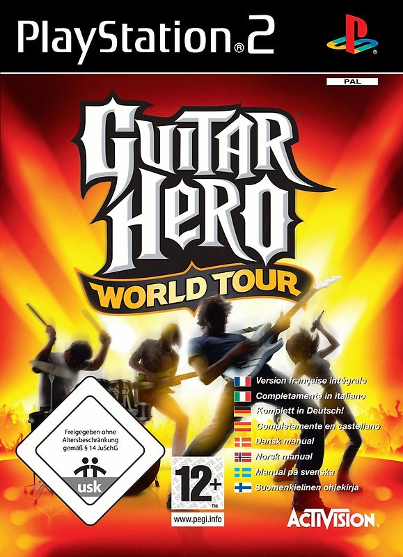 Guitar Hero World Tour (nur Software) PlayStation 2
