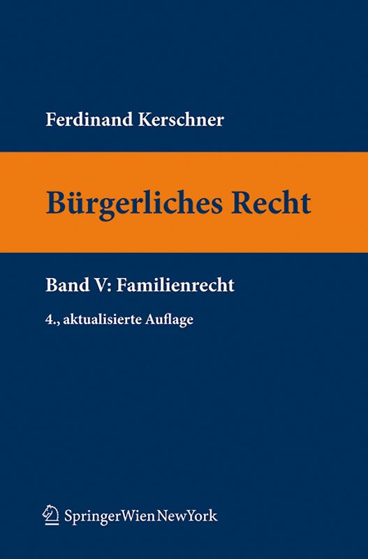 Bürgerliches Recht V. Familienrecht