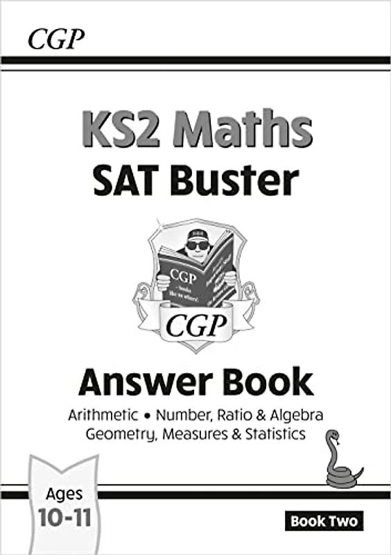 KS2 Maths SAT Buster: Answer Book 2 (for the 2024 tests) (CGP SATS Maths)