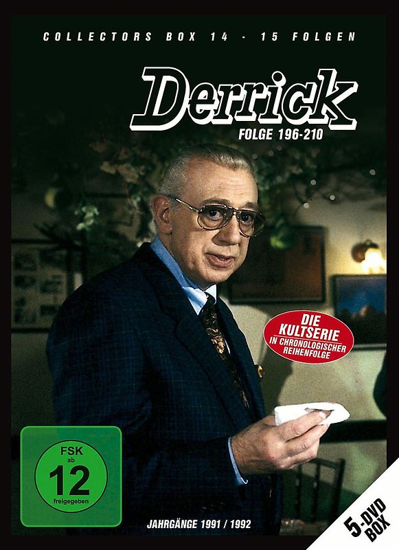 Derrick Collector's Box 14 (5 DVDs / Episoden 196-210) DVD