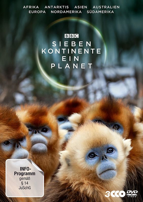 Sieben Kontinente - Ein Planet [3 DVDs] DVD