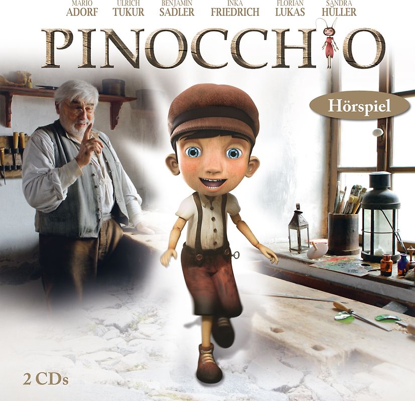 Pinocchio Hörspiel, 2 CDs