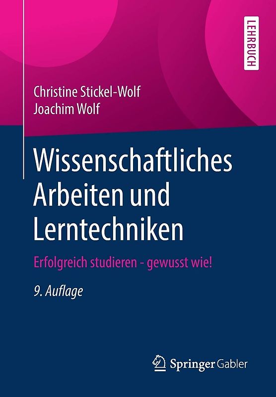 Wissenschaftliches Arbeiten und Lerntechniken
