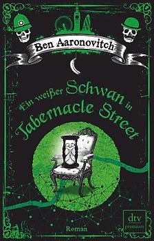 Ein weißer Schwan in Tabernacle Street