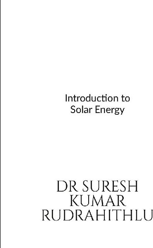 Introduction to Solar Energy