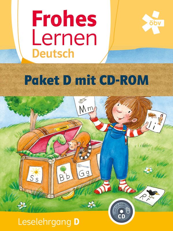 Frohes Lernen Deutsch, Paket Druckschrift mit CD-ROM (Leselehrgang D mit CD-ROM, Arbeitsheft D/D, Übungsheft D/D und Schreiblehrgang S-95)
