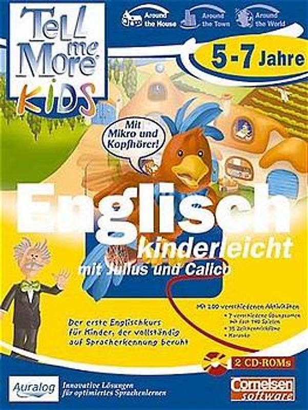 Tell me more Kids - Englisch 5-7 Jahre. Englisch kinderleicht mit Julius und Calico. Bundleversion