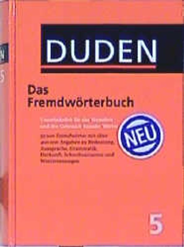 Das Fremdwörterbuch