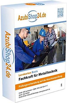 Fachkraft für Metalltechnik. Prüfung Lernkarten