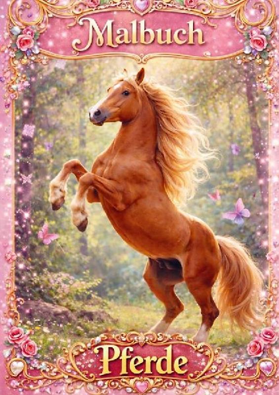 Malbuch, Pferde