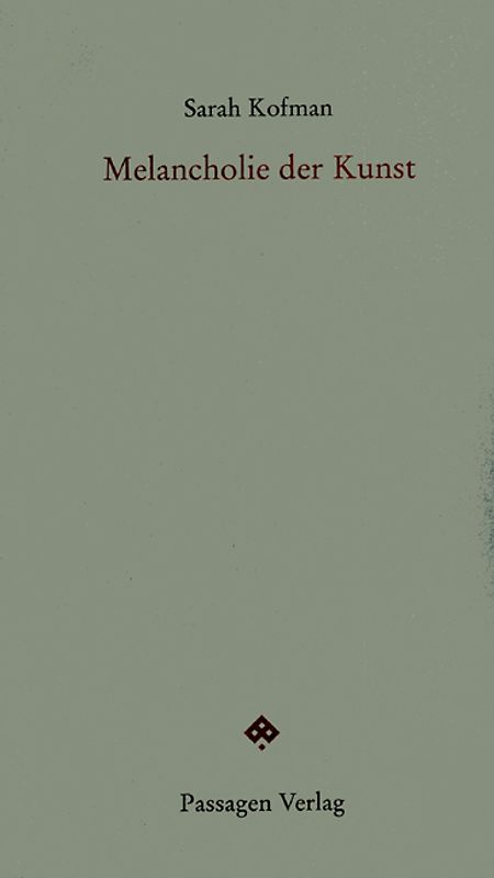 Melancholie der Kunst
