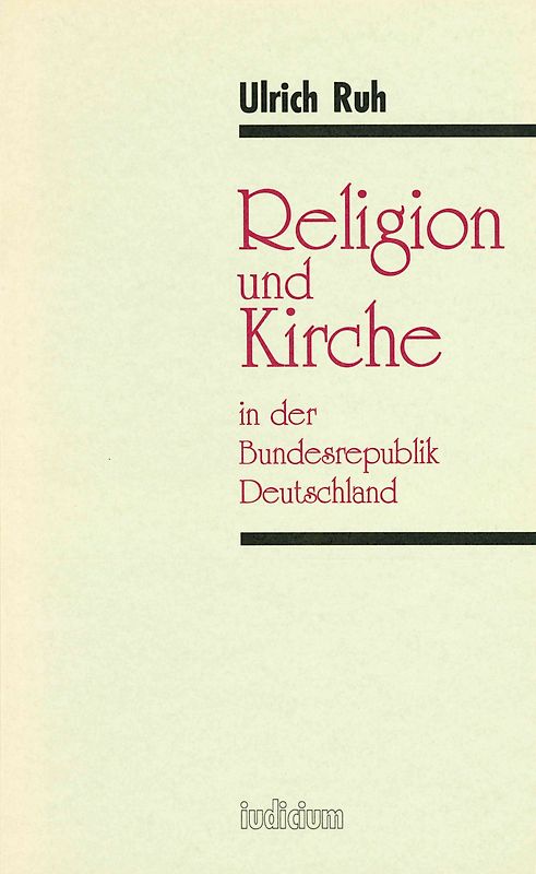 Religion und Kirche in der Bundesrepublik Deutschland