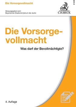 Die Vorsorgevollmacht