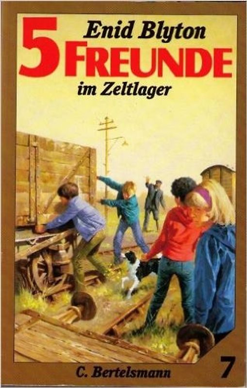 5 Freunde im Zeltlager. Taschenbuchausgabe