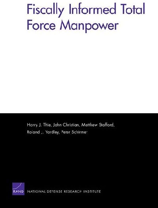 Fiscally Informed Total Force Manpower