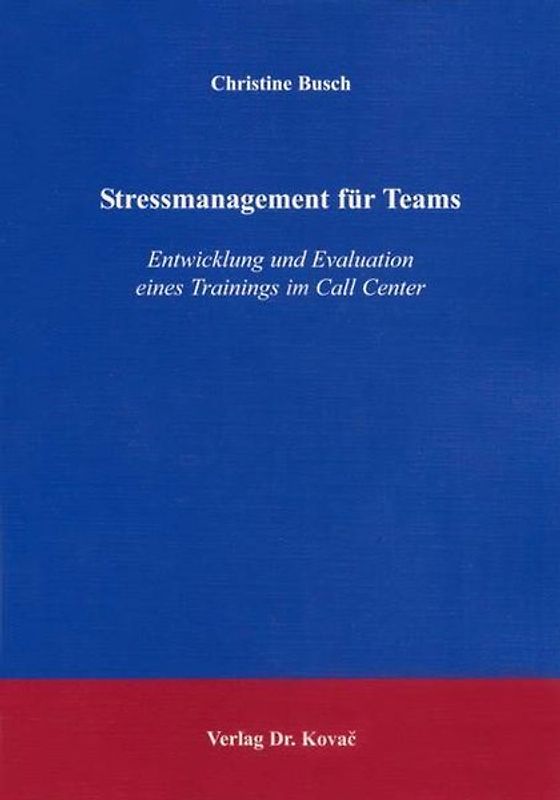 Stressmanagement für Teams