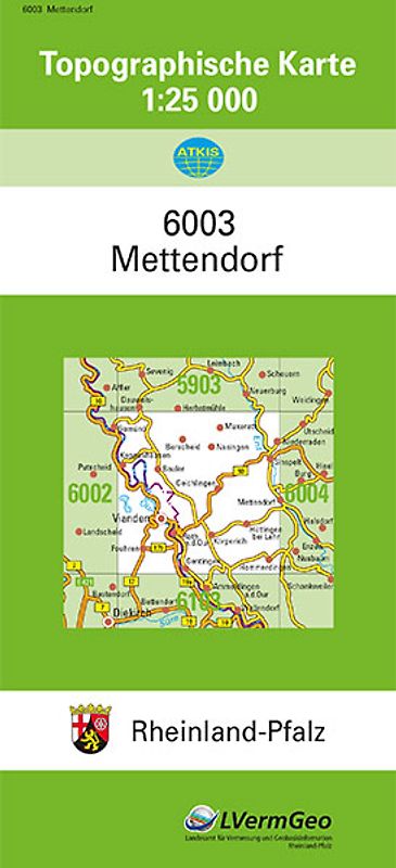 TK25 6003 Mettendorf