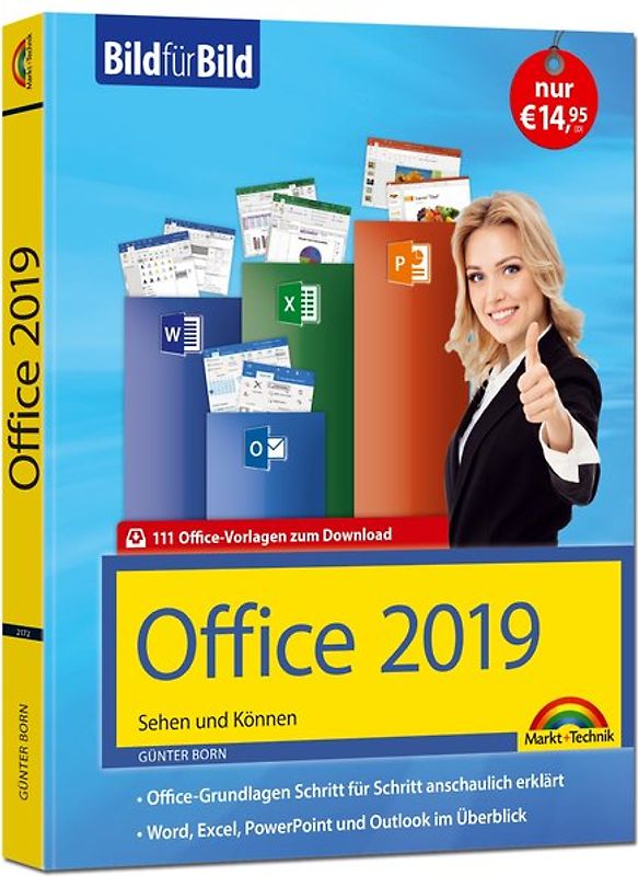 Office 2019 Bild für Bild erklärt. Komplett in Farbe.