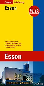 Falk Stadtplan Falkfaltung Essen mit Ortsteilen von Bottrop, Gelsenkirchen 1:21