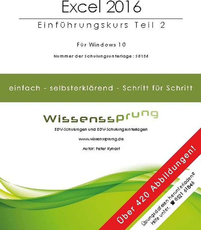 Excel 2016 - Einführungskurs Teil 2