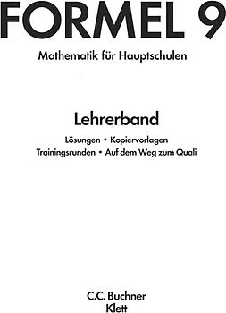 Formel / Formel LB 9 – alt