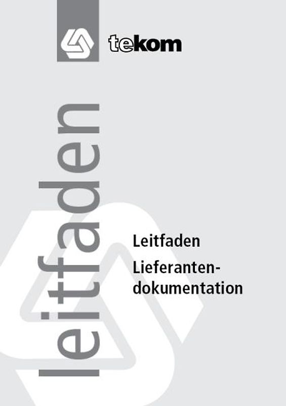 Lieferantendokumentation