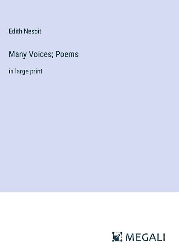 Many Voices; Poems