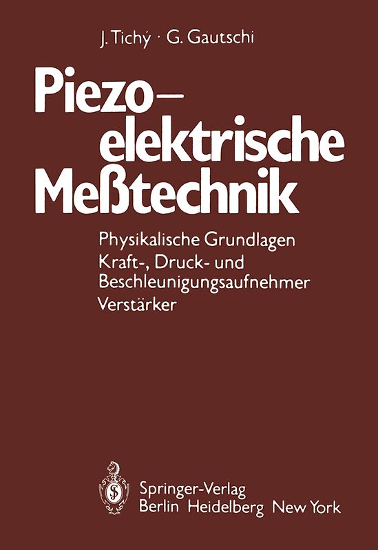 Piezoelektrische Meßtechnik
