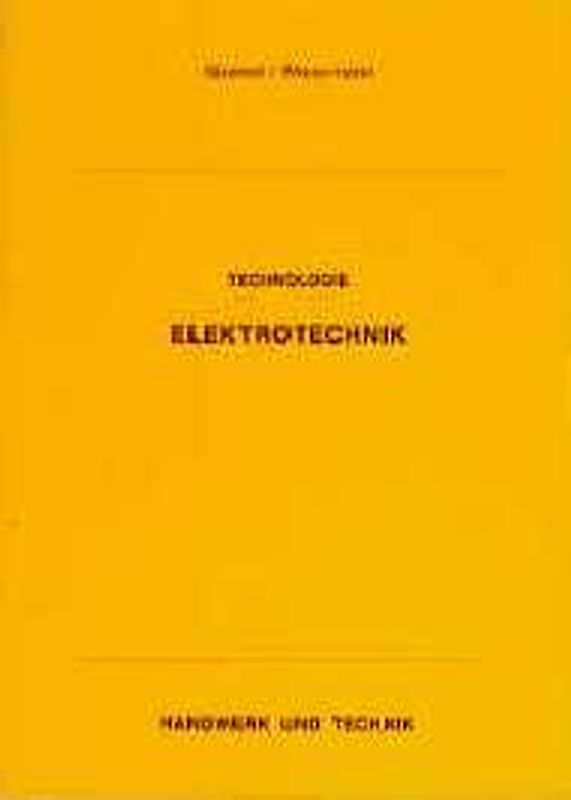 Technologie Elektrotechnik für Fachoberschulen