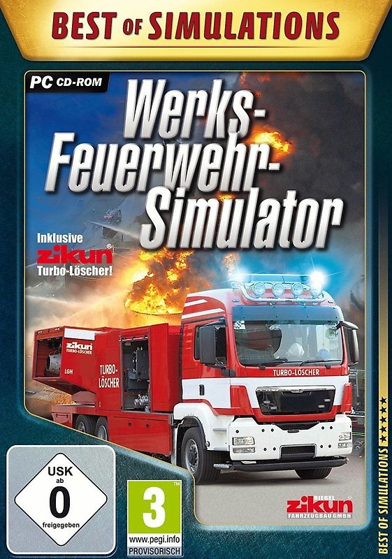 Best of Simulations: Werksfeuerwehr-Simulator PC Spiele