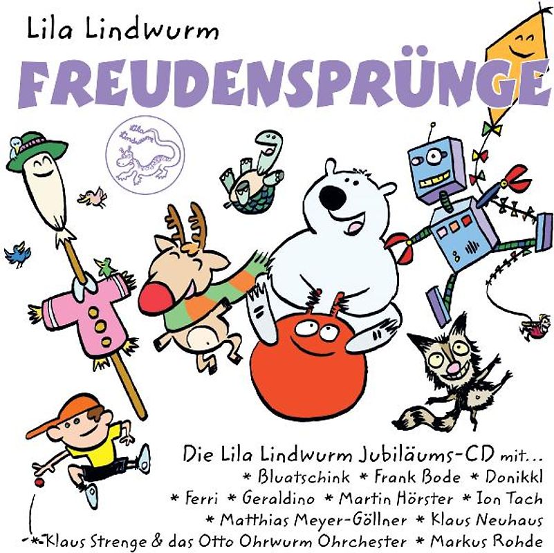 Lila Lindwurm - Freudensprünge