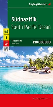 freytag & berndt Straßenkarte Südpazifik 1:10 Mio.