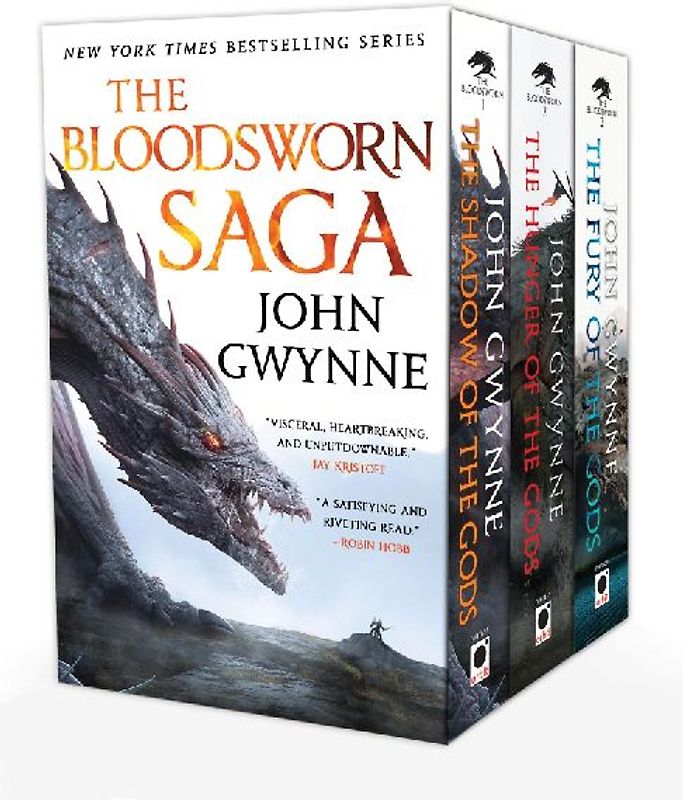 The Bloodsworn Saga Boxed Set: The Shadow of the Gods, the Hunger of the Gods, the Fury of the Gods