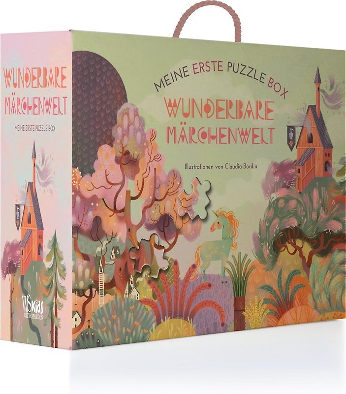 Wunderbare Märchenwelt. Meine Erste Puzzle Box. Beeindruckend illustriert