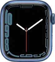 Apple Watch Series 7 45 mm Aluminiumgehäuse blau [Wi-Fi + Cellular]