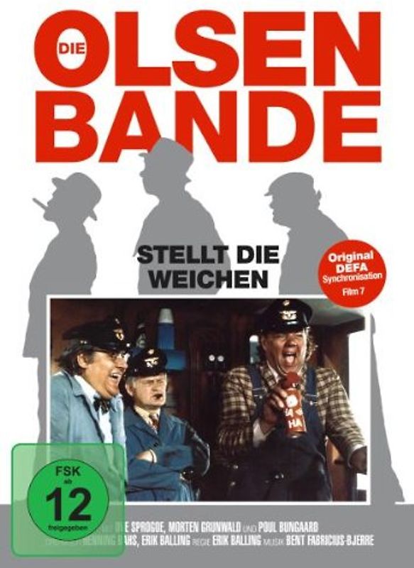 Die Olsenbande stellt die Weichen DVD