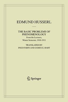 The Basic Problems of Phenomenology