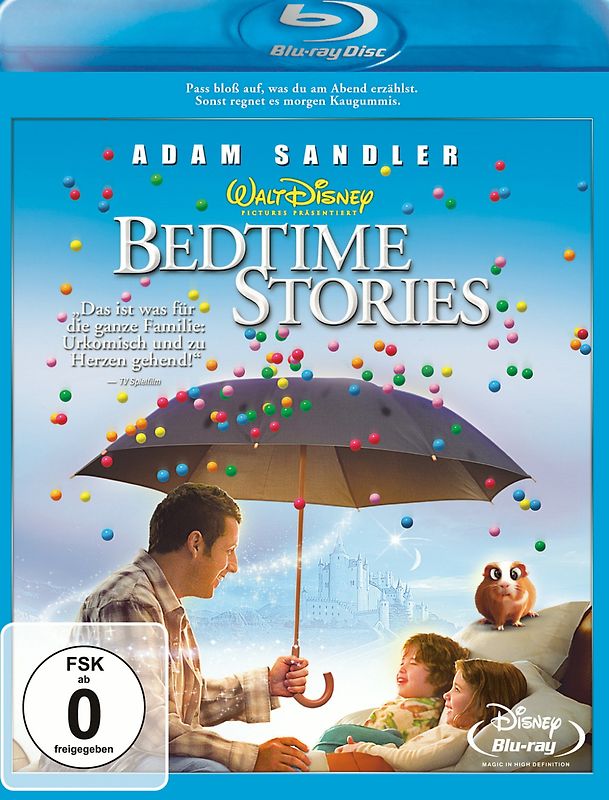 Bedtime Stories Blu-ray Disc