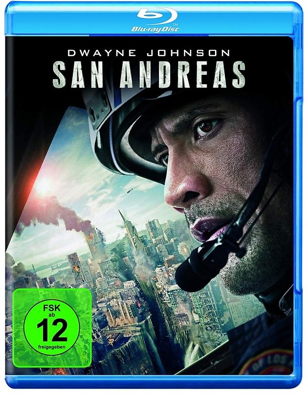 San Andreas Blu-ray Disc