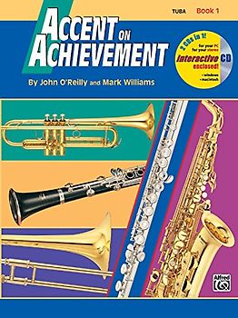 Accent on Achievement, Book 1 (Tuba). Die Band-Methode zur Förderung von Kreativität und Musikalität (mit dt. Übersetzungsbeilage)