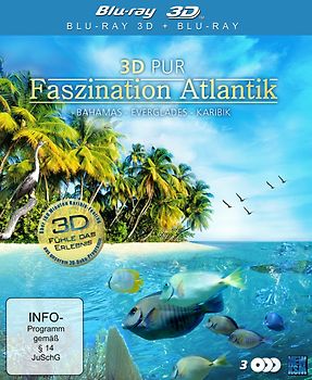 3D Pur - Faszination Atlantik: Paradies der Erde [3 Discs] 3D Blu-ray Disc