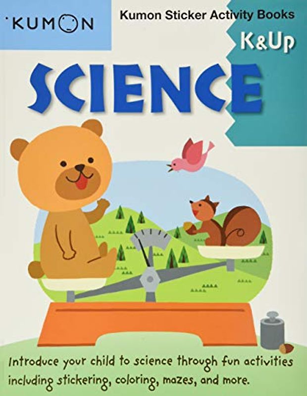 Science Sticker Activity Book: K & Up (Kumon Sticker Activity Books)