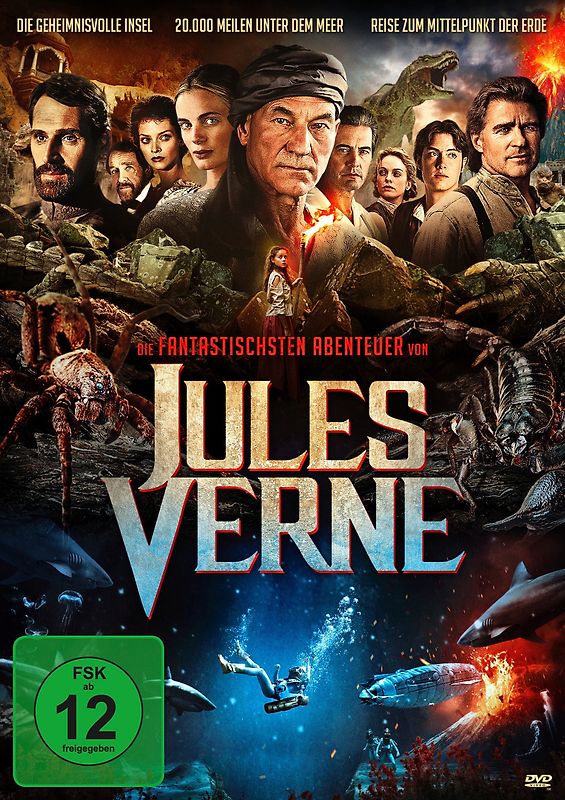 Die fantastischsten Abenteuer von Jules Verne [4 Discs] DVD