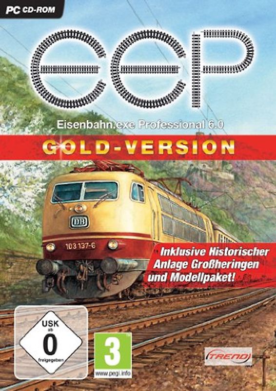 Eisenbahn.exe Pro 6.0 Gold Edition PC Spiele