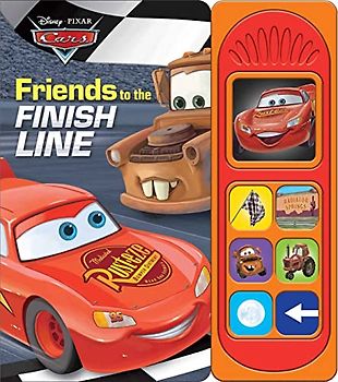 Disney Pixar Cars Little Sound Book  Friends To Finish Line