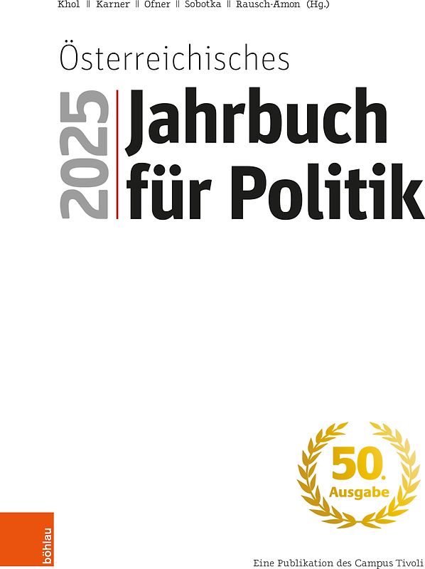 Österreichisches Jahrbuch für Politik 2025