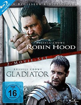 Robin Hood / Gladiator (Director's Cut / Extended Version, 2 Discs) Blu-ray Disc