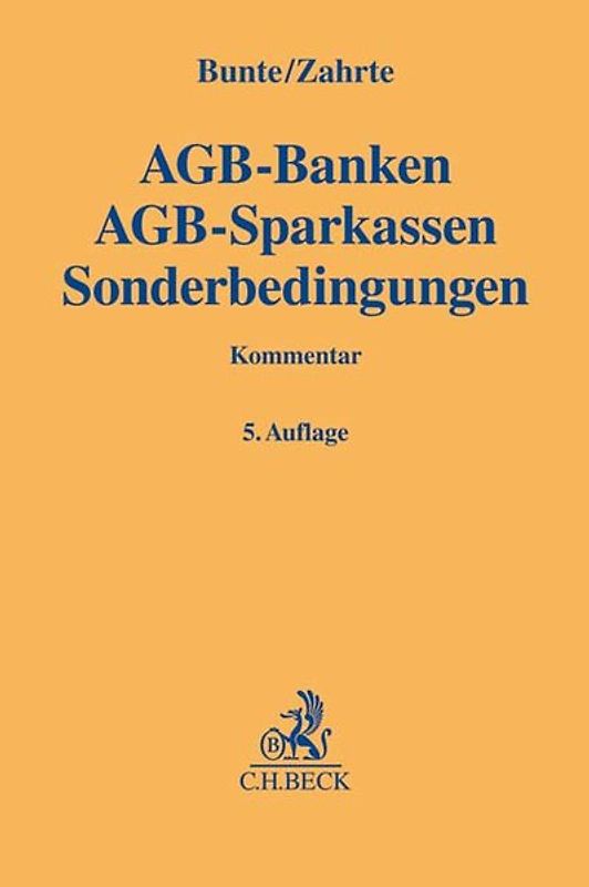 AGB-Banken, AGB-Sparkassen, Sonderbedingungen